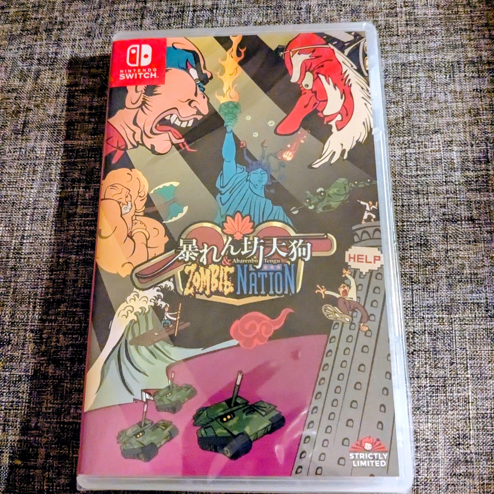 Brand New Never Opened & No Damages Nintendo Switch Zombie Nation Video Game